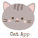 the cat app android application logo